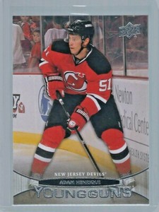 2011-12 Upper Deck Series One ADAM HENRIQUE Young Guns #226 New Jersey Devils RC