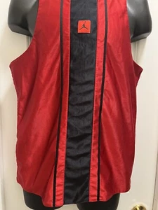 Michael Jordan Reversible Jersey -Nike - Red/Black -Original - Youth Size L - Picture 1 of 4