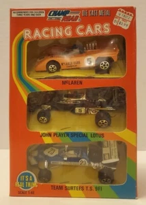 1976 Champ of the Road Diecast Racing Cars McLaren, Player, Surtees NIB - Picture 1 of 10