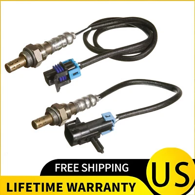 2x Sensores de oxígeno O2 para Saturn L300 LW WAGON Vue 2,2 L L4 2002 2003 arriba+abajo Foto 1 de 4