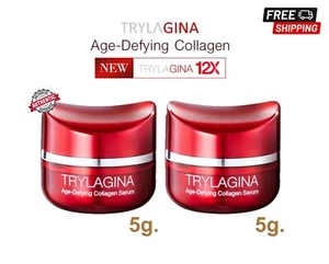 2x 5g TRYLAGINA Age-Defying Collagen Serum 12X 5D Matrixcolla Anti-Aging Wrinkle - Picture 1 of 9