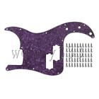 13 Hole Bass Pickguard Guitar Scratch Plate Three-Layer For 4 String With Screws