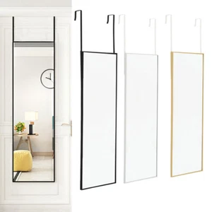 Large Full Length Mirror Door / Wall Mounted Mirror Bedroom Dressing Room Makeup - Picture 1 of 11