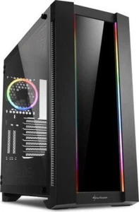 Sharkoon Elite Shark CA200G, Tempered Glass Big Tower - Bild 1 von 4