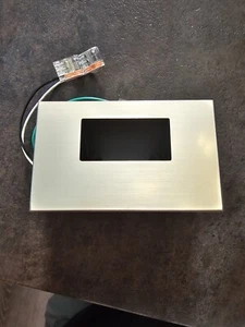 WAC Lighting LEDme Horizontal Step/Wall Light, Brushed Nickel - WL-LED100-C-BN - Picture 1 of 5