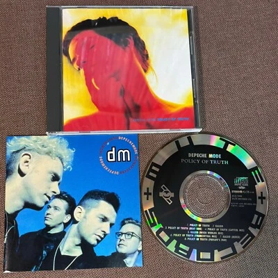 DEPECHE MODE Policy Of Truth JAPAN 5" MAXI CD ALCB-110 w/ JAPANESE BOOKLET 1990 - Image 1 of 4