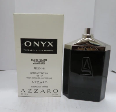ONYX BY AZZARO POUR HOMME 3,4 fl oz/100 ml EAU DE TOILETTE SPRAY TT Foto 1 de 4