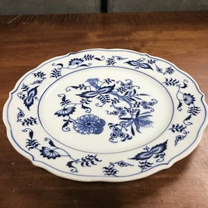 Blue Danube Onion Plate 8.75” - Picture 1 of 3