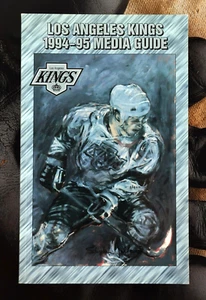 1994 - 1995 Los Angeles Kings Media Guide. Wayne Gretzky Official NHL Guide. - Picture 1 of 6