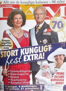 König King Carl Gustaf Schweden 70. Geburtstag Silvia Victoria Estelle Magazin - Bild 1 von 7