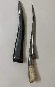 1912 Poniard Antique Shank Estoc Machete Bayonet Dagger Cutlas Kris Hanger - Picture 1 of 9