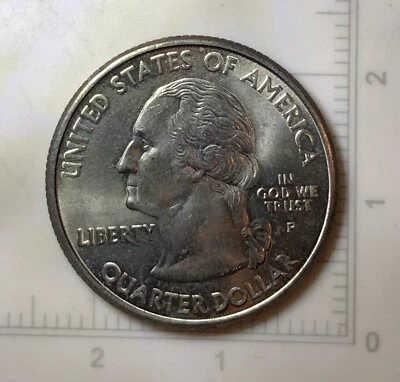 2000 P Maryland State Quarter DDO & DDR Unique Toning On Leafs Error - Image 1 of 4