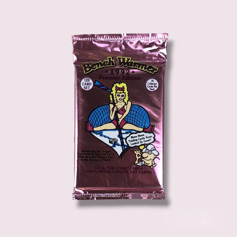 Tarjetas coleccionables Bench Warmer 1992 edición Premier paquete sellado Foto 1 de 1