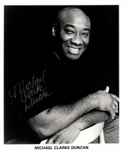 MICHAEL CLARKE DUNCAN signed autographed 8x10 photo