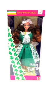 NEW Irish Barbie Dolls of the World 2nd Edition 1995 Mattel 12998 Ireland - Picture 1 of 4