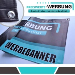 Werbebanner 550cm x 150cm - Druck & Entwurf im Preis - höchste Qualität ! - Bild 1 von 5