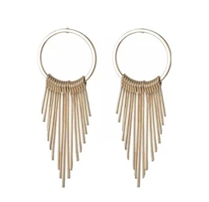 Long Tassel Ethnic Fashion Drop earrings for women - Picture 1 of 2