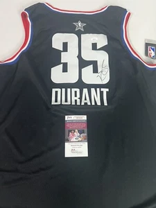 Kevin Durant Autographed Golden State Warriors All Star Signed Jersey - JSA COA - Picture 1 of 4