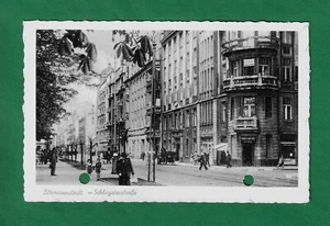 AK Litzmannstadt ( pol.: Ghetto Lodsch) --Schlageterstraße, Straßenbahn-- (K) - Picture 1 of 2