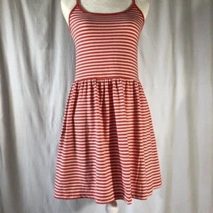 ~Gap Coral & White Striped Dress, Misses Size Small, super süß! - Bild 1 von 9