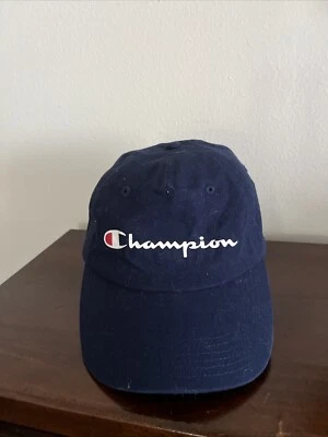 Gorra Champion Gorra Correa Trasera Azul Marino Logo Talla Única Algodón Informal Papá Logo Foto 1 de 4