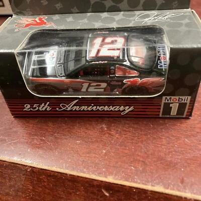 1999 Team Caliber 1/64 Promo Jeremy Mayfield #12 Mobil 1 25th Anniversary - Image 1 of 4
