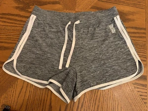 Justice Active Girl’s Gray Athletic Shorts Size 18/20 - Picture 1 of 5
