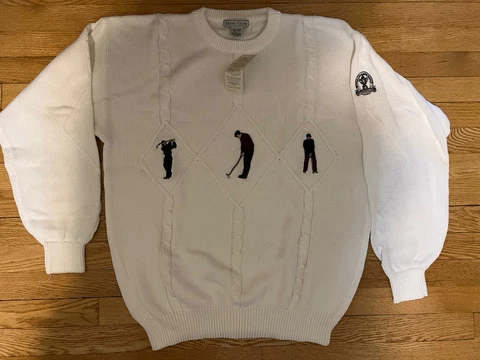 Sweater from Inverness Club-Toledo,Oh 75' PGA Championship  #14363C Cover