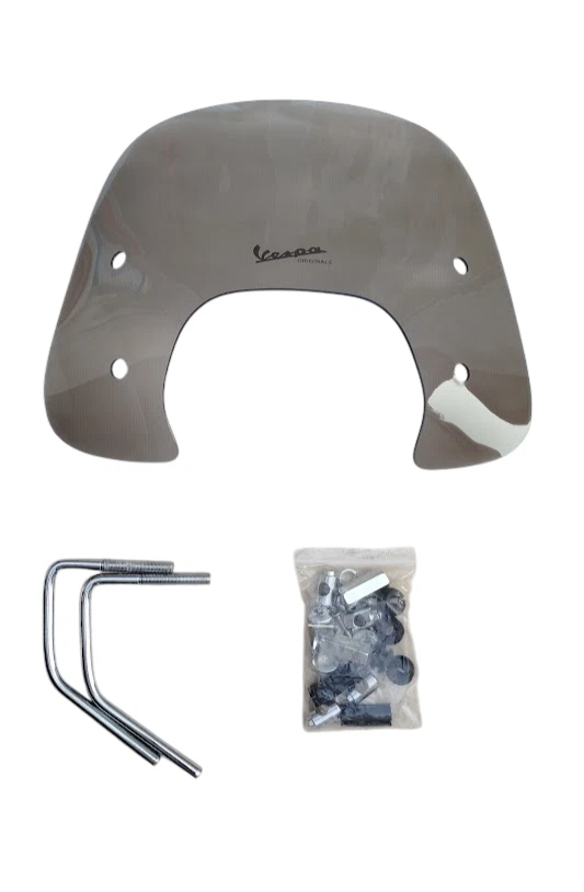 CUPOLINO PARABREZZA FUME' ORIGINALE PIAGGIO VESPA SPRINT 50 125 150 2014 AL 2024 - Immagine 1 di 1