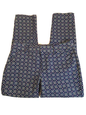 Calça social Merona tornozelo design geométrico feminina tamanho 6 ajuste elástico - Imagem 1 de 4