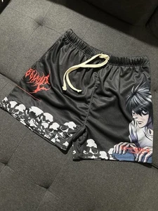 Pantaloncini da allenamento anime Death Note regime civile SOLDOUT NUOVI SENZA ETICHETTE - Foto 1 di 10