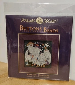 Mill Hill  Buttons & Beads Autumn Series Kit GHOST FAMILY MH14-5203 - Picture 1 of 3