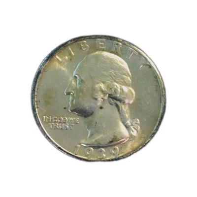 US 1939-S  WASHINGTON QUARTER UNC - Image 1 of 2