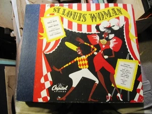 ORIGINAL BROADWAY CAST St Louis Woman PEARL BAILEY Ruby Hill CAPITOL ALBUM CE-28 - Picture 1 of 6