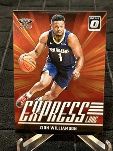 Zion Williamson 2024-25 Donruss Optic #20 EXPRESS LANE - New Orleans Pelicans - Picture 1 of 2