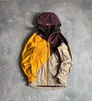 Oakley S Outdoor Gorpcore Zip Hooded Jacket Windbreaker Ski Mountain Snowboard  - Image 1 of 4