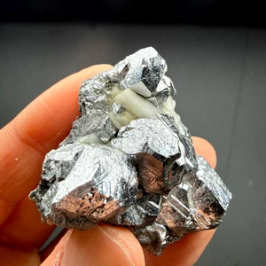 Cristal Skutterudite de Marruecos 85 g | Raro espécimen mineral de cobalto - Imagen 1 de 8