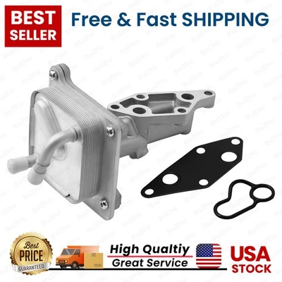 Engine Oil Cooler Replacement FOR Nissan Altima Sentra 2.5L 2007-12  21300-JA06A Foto 1 de 4