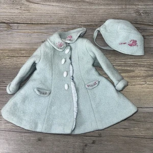 Vintage 9 Zoll Jackie Kennedy Erbse Mantel Stil Jacke Vintage Antik Puppe 4105 - Bild 1 von 12