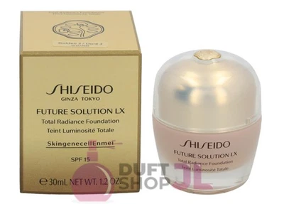 Shiseido Future Solution LX Total Radiance Foundation SPF15 30 ml ( Golden 3 ) - Bild 1 von 2