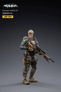 In-stock 1/18 JOYTOY Freedom Militia 02 Limited ABS PVC Action Figure Model Toy - Picture 1 of 5