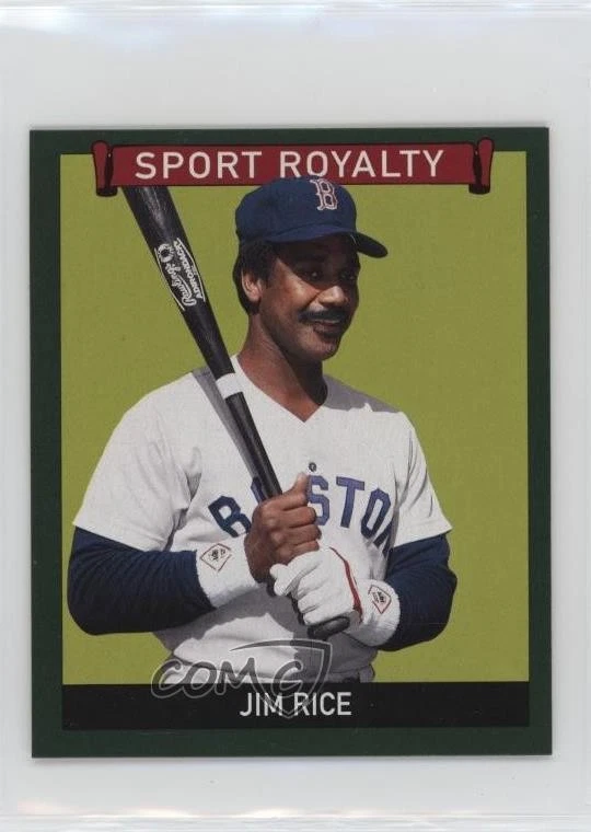 2009 Upper Deck Goudey Sport Royalty Mini Green Back Jim Rice #237 HOF - Image 1 of 2