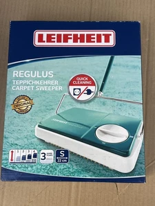 LEIFHEIT 11700 Teppichkehrer Regulus türkis - Fußbodenkehrer - Bild 1 von 6
