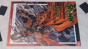 Spawn in Demon's Hand Capcom ~ Sega Dreamcast DC B2 Japanese Promo Poster NAOMI