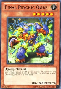 Final Psychic Ogre Common Duelist Revolution YuGiOh Card1 - Picture 1 of 1