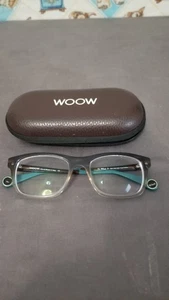 WOOW So What 2 col 1236 hecho en Italia 54/18 144 caparazón de tortuga y marcos azules - Imagen 1 de 10