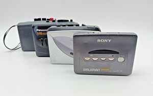 4x Walkman Konvolut - Sony WM-EX190/Sony TCM-353V/Sony WM-EX53/Panasonic RQ-P255 - Bild 1 von 9