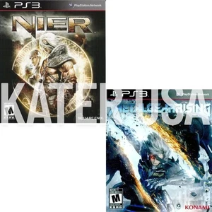 Nier + Metal Gear Rising: Revengeance PS3 Brand New Bundle - Picture 1 of 5
