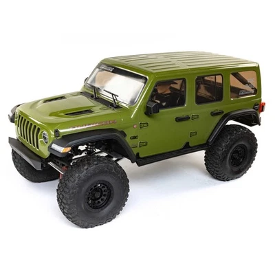 Camión de radiocontrol axial 1/6 SCX6 Jeep JLU Wrangler 4 ruedas motrices Rock Crawler RTR verde Foto 1 de 4