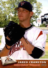 2007 Salem-Keizer Volcanoes Grandstand #7 Jared Cranston Colby Kansas KS Card